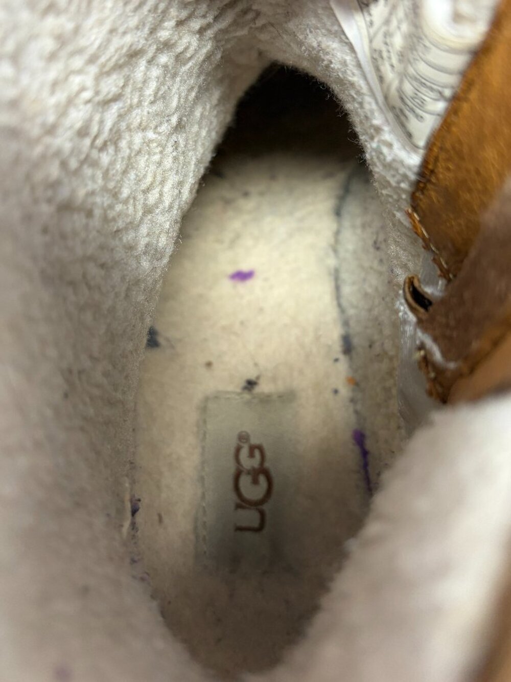 UGG women's Palomar boots 8 low waterproof suede brown - Picture 6 of 9